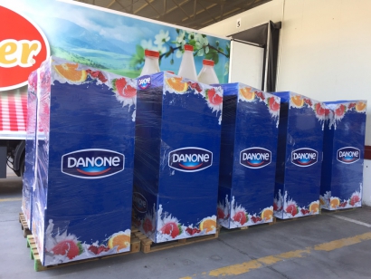 Danone  - teşhir stant uygulaması