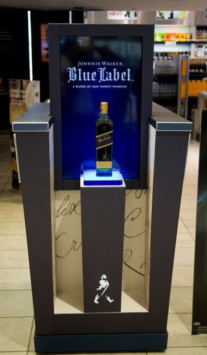 Johnnie Walker Blue Label Teşhir Çalışmamız