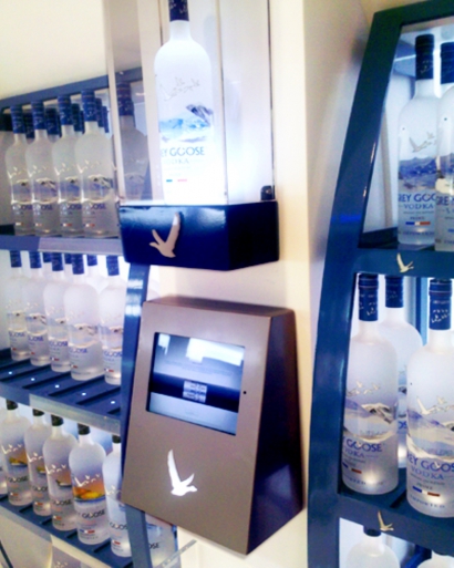 Grey Goose Votka - Teşhir Çalışmamız